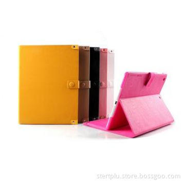 Anti Scratch Foldable Leather iPad Cases iPad 2 Cases and C